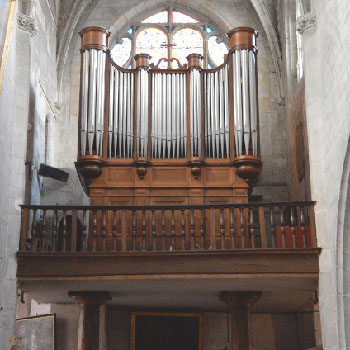 buffet de l'orgue de saint Thibault